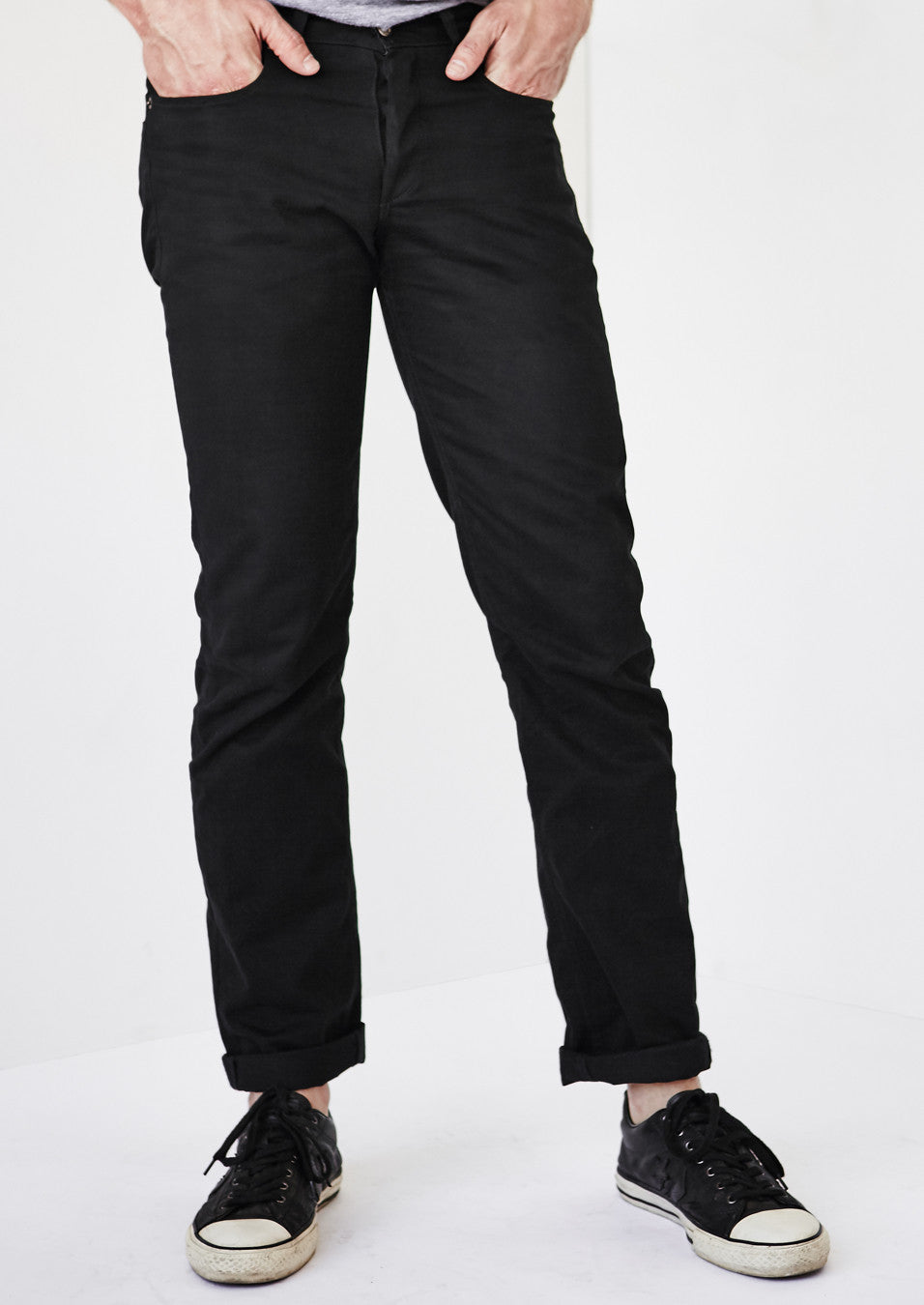The Johnny in BLK Chino Twill