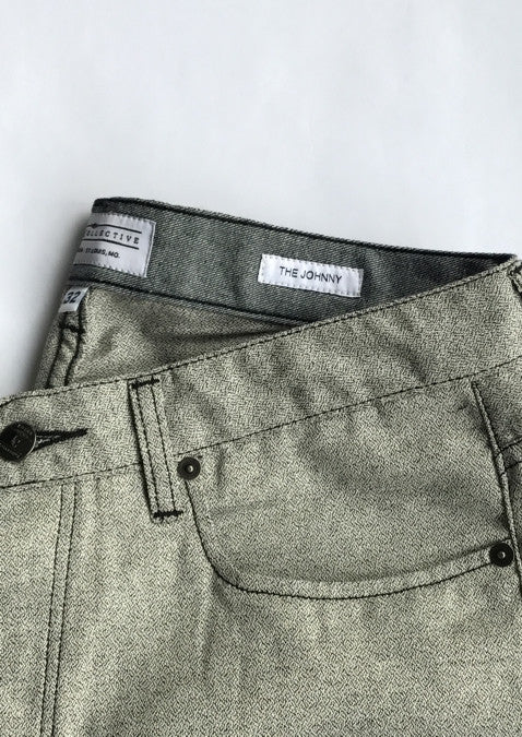 The Johnny in BLK & Ivory Tweed
