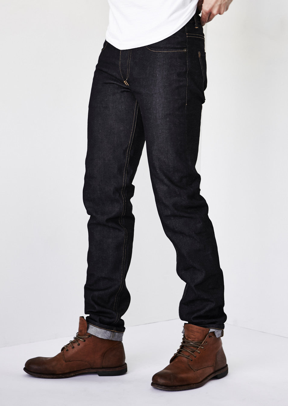 The Johnny in Raw Denim - Loyal Collective - Premium Denim Made in USA