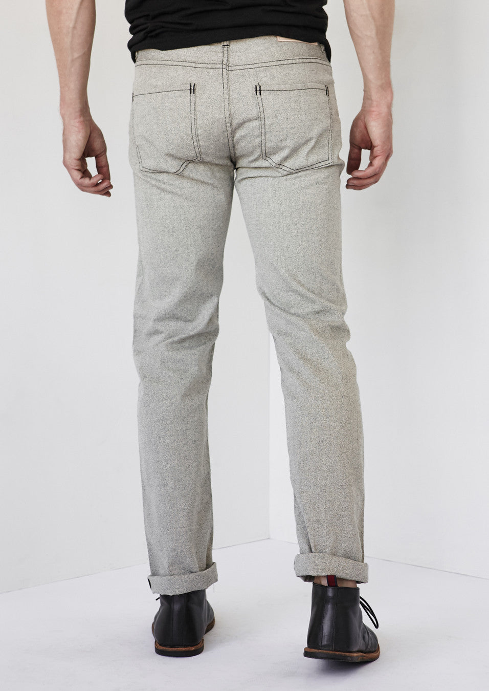 The Johnny in BLK & Ivory Tweed
