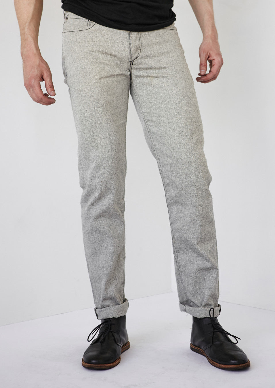 The Johnny in BLK & Ivory Tweed